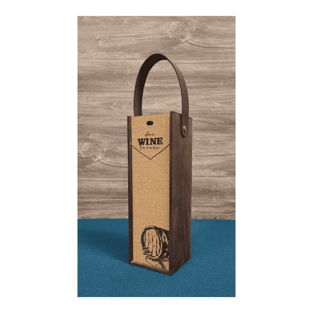 CAJA PARA VINOS CON TAPA EN CORCHO CALIFORNIA Priming Colombia