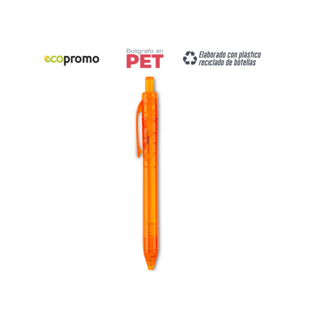 esfero ecologico Eco Pet azul-esferos promocionales para empresas - Priming Colombia