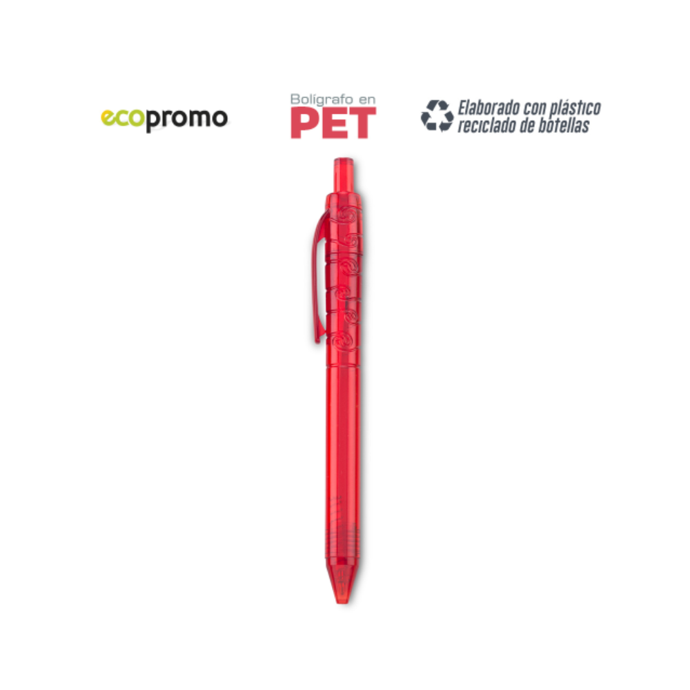 esfero-ecologico-Eco-Pet-rojo-esferos-promocionales-para-empresas-Priming-Colombia