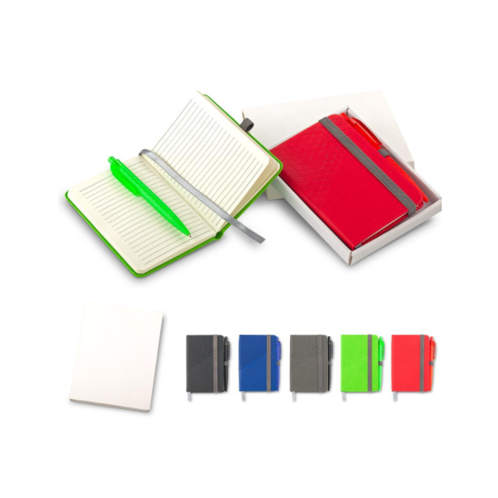 Libretas - Set de Boligrafo y Libreta Lawson - Libreta promocional para empresas - Priming Colombia