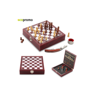 Bar - Set de vino chess - promocional para empresas - priming Colombia