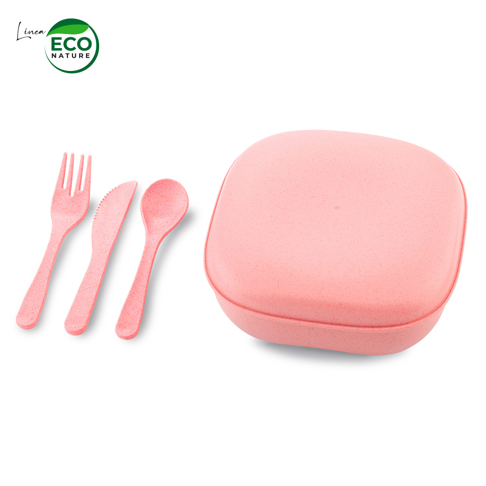 Portacomidas con Cubiertos Eco Nature5